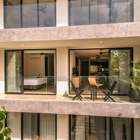 Pool View Brand New 2 Bedroom Gated Community Tulum