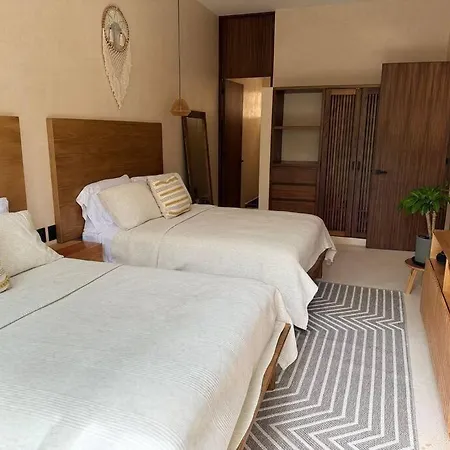 Departamento De Lujo En Tulum, Alberca Privada, Aldea Zama Apartment *