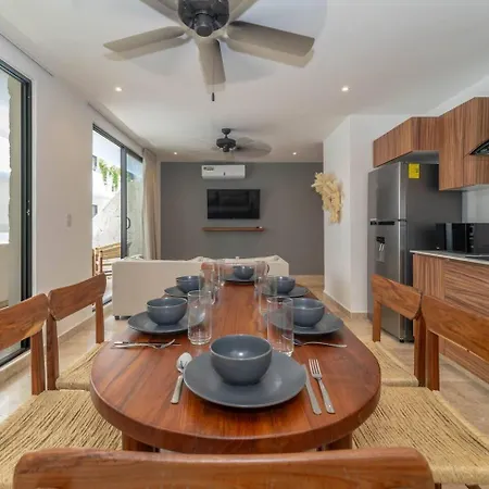 2 Bd With Private Balcony, Pool View, Gym Tulum