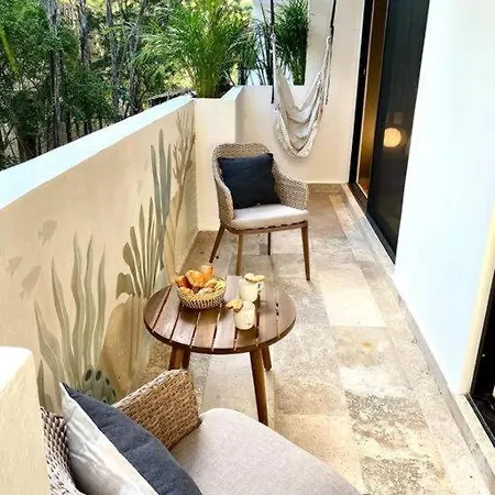 Apartment Nuevo Estilo Ecologico 6 Personas Aldea Zama Tulum