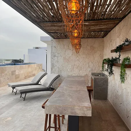 Apartment Nuevo Estilo Ecologico 6 Personas Aldea Zama