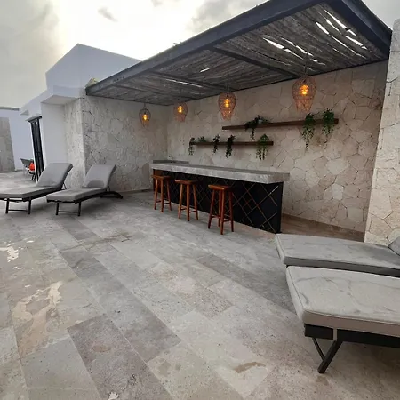 Apartment Nuevo Estilo Ecologico 6 Personas Aldea Zama Tulum