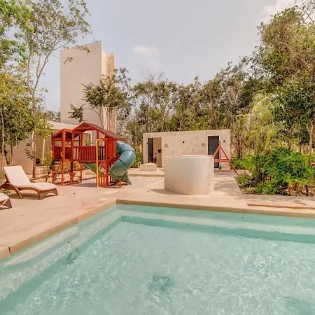 Private Pool Yard Bbq Terrace Town 10 Min * Tulum