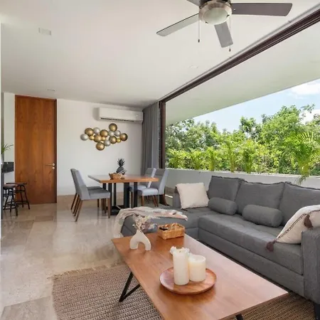 Apartment Getawaypool, Rooftop Spa, Wifi, Near Beach Tulum