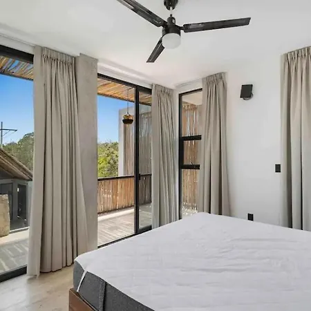Villa Luxury New Plus Pool - 5 Mins To Beach & Downtown Tulum