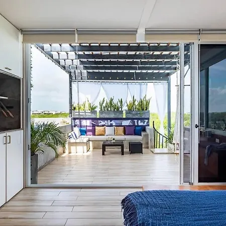 Rooftop Pool Paradise With Jungle Views Tulum