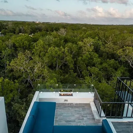 Luxury Villa, Club - Jungle View - Sahara Bleu Villa Tulum