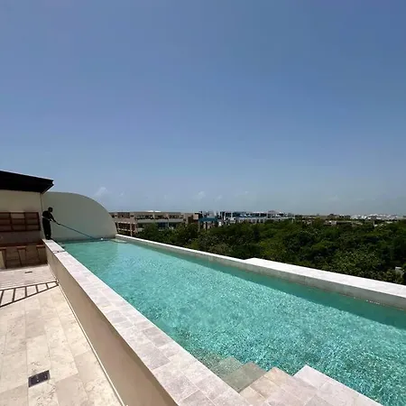 New P-3, Pool And Rooftop In Aldea Zama Ir10 *