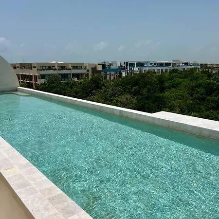 New P-3, Pool And Rooftop In Aldea Zama Ir10 * Tulum