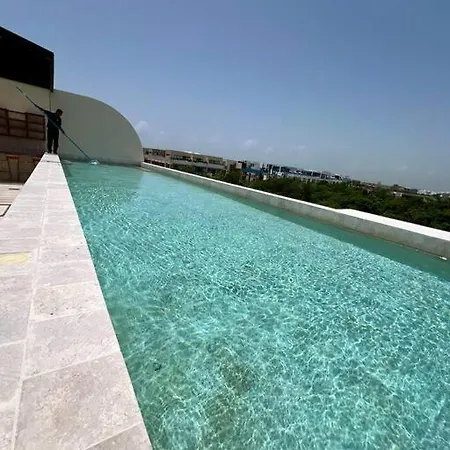 New P-3, Pool And Rooftop In Aldea Zama Ir10 Apartment Tulum