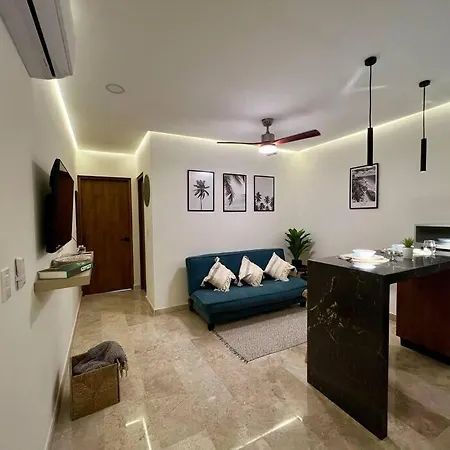 New P-3, Pool And Rooftop In Aldea Zama Ir10 Apartment