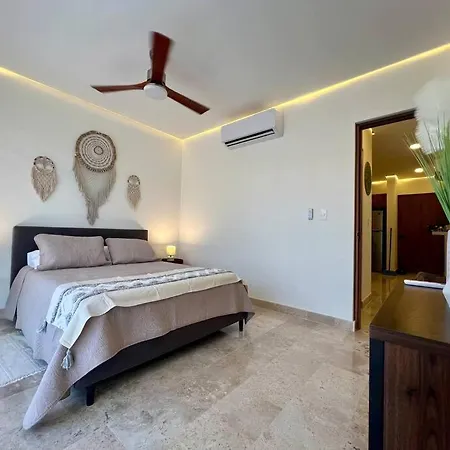 New P-3, Pool And Rooftop In Aldea Zama Ir10 Apartment Tulum