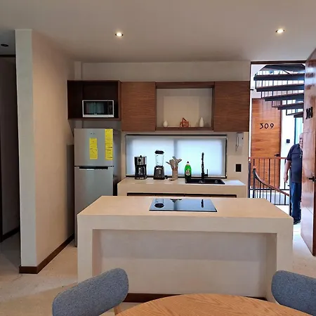 Apartment Escapada En La Selva: Acogedor Departamento Tulum