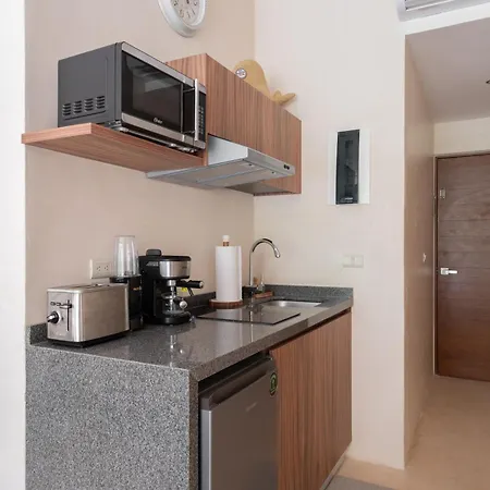 Apartment Estudio Luxury Con Acabado De Chukum Encantador En