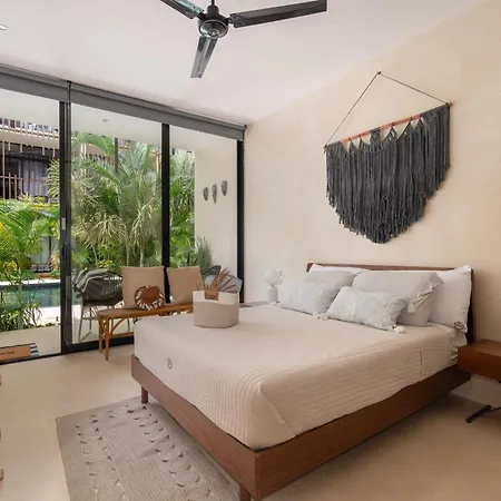 Estudio Luxury Con Acabado De Chukum Encantador En Apartment