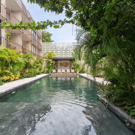 Estudio Luxury Con Acabado De Chukum Encantador En Tulum
