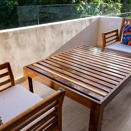 Relax In Style Charming Rooftop Apt W/pool, Sauna Tulum