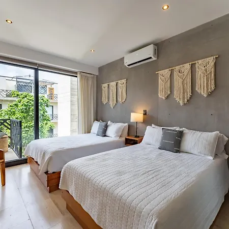 Stylish 2br Penthhouse, Private Terrace, Grill And Pool Apartamento Tulum