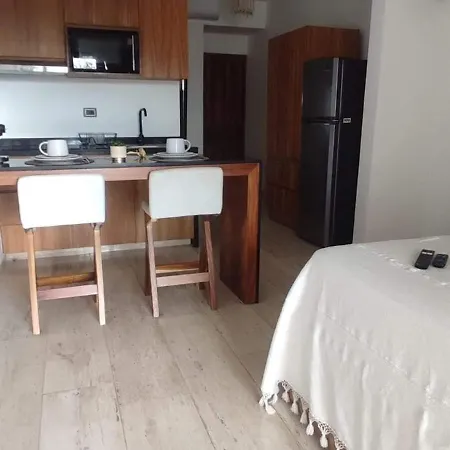 Jungle Oasis Studio: Beachside Retreat With Pool And Amenities Apartment