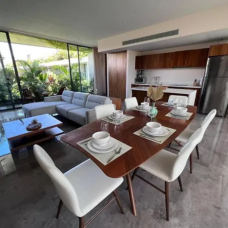 Apartment 2br, 2bathroom Mistiq Gym 4 Pools Tulum