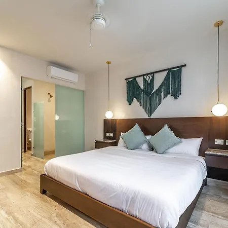 Holiday home 1br Plunge Pool, Rooftop Pool, Gym, Kids Playroom Tulum