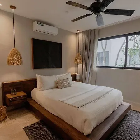 2br, 2baths, Rooftop Pool, 15 Minutes From Apartment Tulum