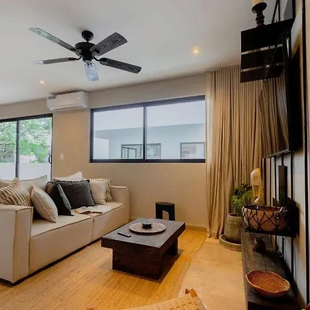 Apartment 2br, 2baths, Rooftop Pool, 15 Minutes From Tulum