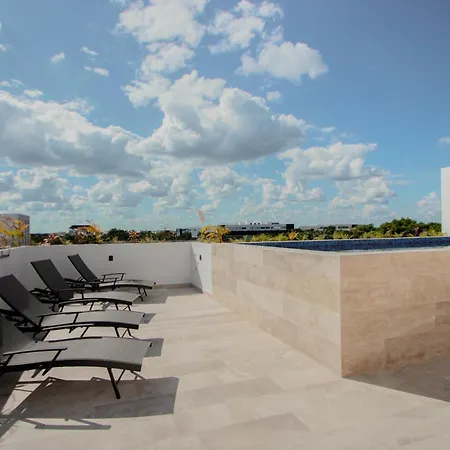 2br, 2baths, Rooftop Pool, 15 Minutes From Apartment Tulum