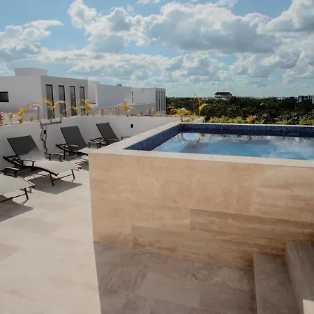 2br, 2baths, Rooftop Pool, 15 Minutes From Tulum