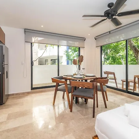 Holiday home King With Balcony Gym Rooftop Pool T5 102 Tulum