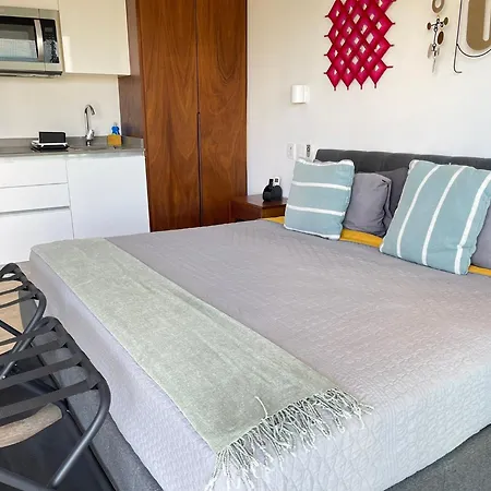 Lagunas E309 Cozy Studio With Pool View Apartment *