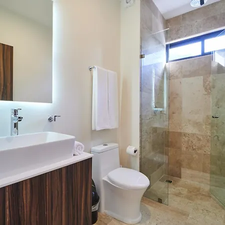 Modern Studio With Rooftop Pool + 500mb Internet Fast Speed Tulum