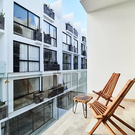 Apartment Modern Studio With Rooftop Pool + 500mb Internet Fast Speed Tulum