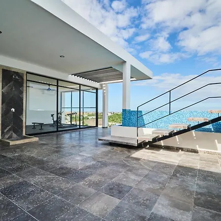 Apartment Modern Studio With Rooftop Pool + 500mb Internet Fast Speed Tulum