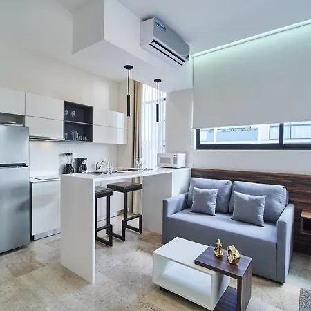Modern Studio With Rooftop Pool + 500mb Internet Fast Speed Tulum