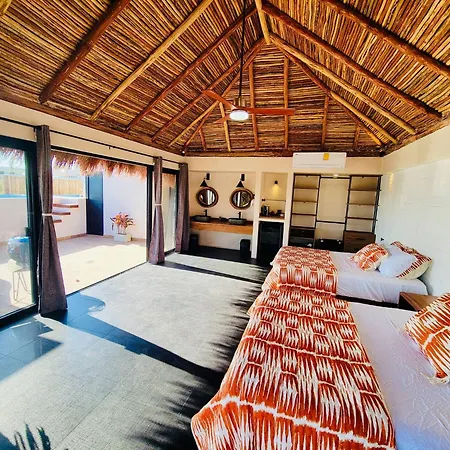 Villa 4 Bedroom Deluxe Penthouse With Private Roof Garden With Pool In Aldea Zama Tikal 17 Tulum