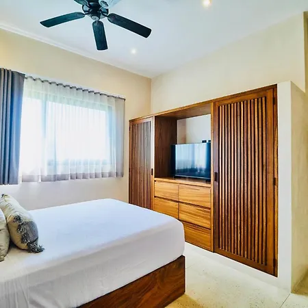 Villa 4 Bedroom Deluxe Penthouse With Private Roof Garden With Pool In Aldea Zama Tikal 17 *
