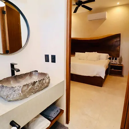 4 Bedroom Deluxe Penthouse With Private Roof Garden With Pool In Aldea Zama Tikal 17 Tulum