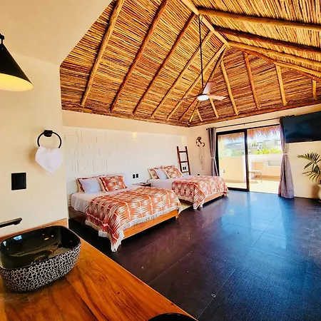 4 Bedroom Deluxe Penthouse With Private Roof Garden With Pool In Aldea Zama Tikal 17 Tulum