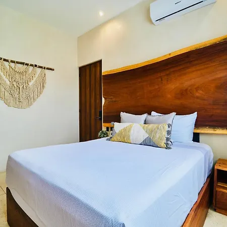 Villa 4 Bedroom Deluxe Penthouse With Private Roof Garden With Pool In Aldea Zama Tikal 17 Tulum
