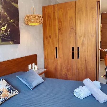 Nuevo Cama King Wifi Koah 9 Apartment Tulum
