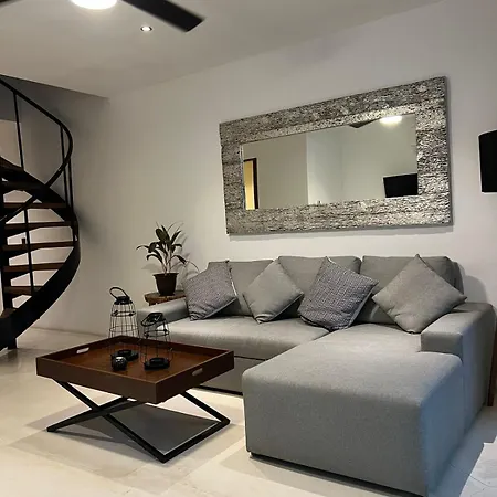 Apartment Stilvolles Penthouse Mit 2 Schlafzimmern Und Privater Pool Tulum