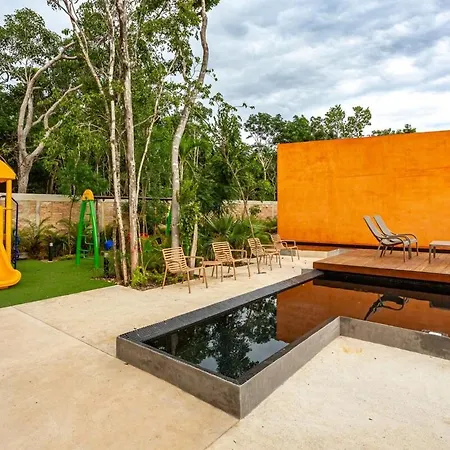New Lux 3 Bed Gym & Pool At 101 Apartment Tulum