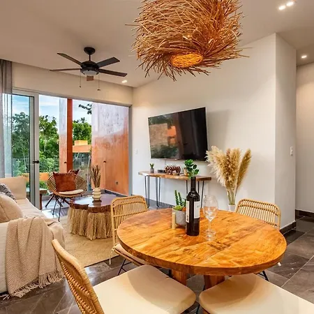 New Lux 3 Bed Gym & Pool At 101 Tulum