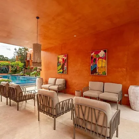 New Lux 3 Bed Gym & Pool At 101 Apartment Tulum