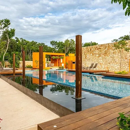 New Lux 3 Bed Gym & Pool At 101 * Tulum