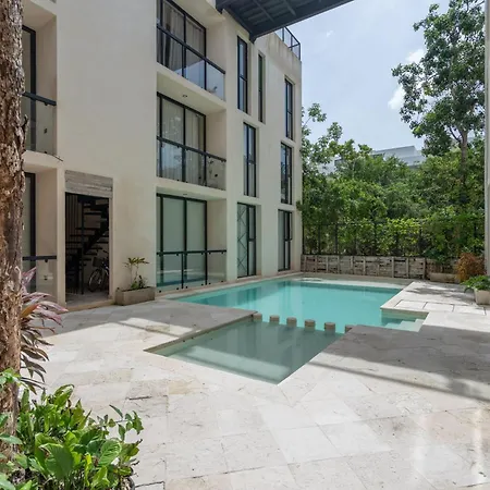 Apartment Escape Private Pool, Terrace & Boho Vibes Tulum