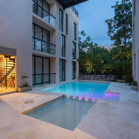Escape Private Pool, Terrace & Boho Vibes Apartment Tulum