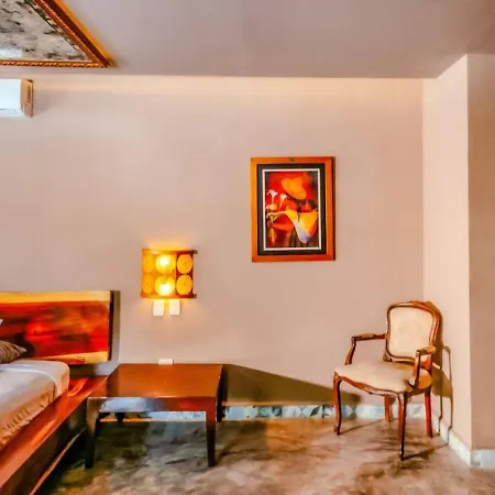 Charm Corner Balcony Dedicated Workspace Apartment Tulum