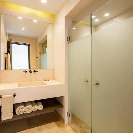 Apartment Beachfront 3Br Escape With Rooftop Sea Tankah Bay Tulum